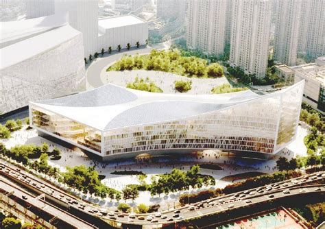 武汉图书馆新馆建筑方案出炉 “知识之谷”方案中选 江城将再添文化地标_设计的_机构_海城市