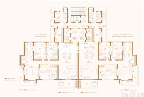 汤臣一品汤臣一品户型图 4室3厅5卫1厨 597㎡户型图_上海汤臣一品4室3厅5卫、597.0平方米户型图 - 吉屋网