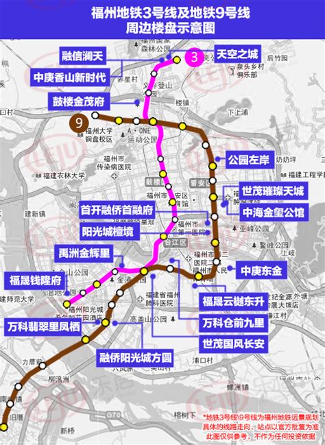福州地铁3号线规划图,福州地铁3号线站点,2021福州地铁3号线_大山谷图库