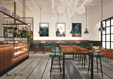 简约咖啡厅设计|办公室咖啡厅设计|特色咖啡厅设计公司|空间|家装设计|SCD餐饮空间设计 - 临摹作品 - 站酷 (ZCOOL)