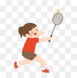 女孩羽毛球图片-女孩羽毛球图片素材免费下载-千库网