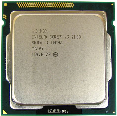CPU Intel Core i3-2100 - 3,1 GHz doble núcleo s.1155 CPU SOLO GARANTÍA ...