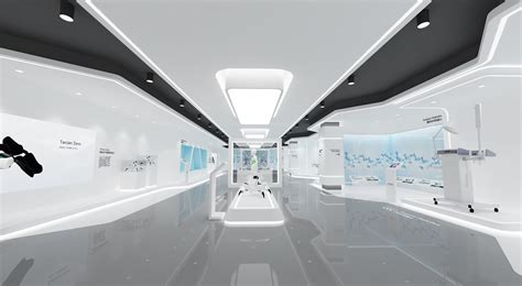 医疗器械空间展厅|空间|展示设计 |板块不规则 - 原创作品 - 站酷 (ZCOOL)