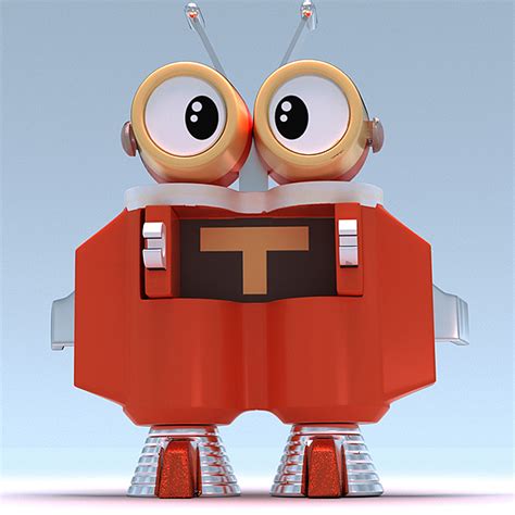 卡通风格机器人|三维|动画/影视|Metandon - 原创作品 - 站酷 (ZCOOL)