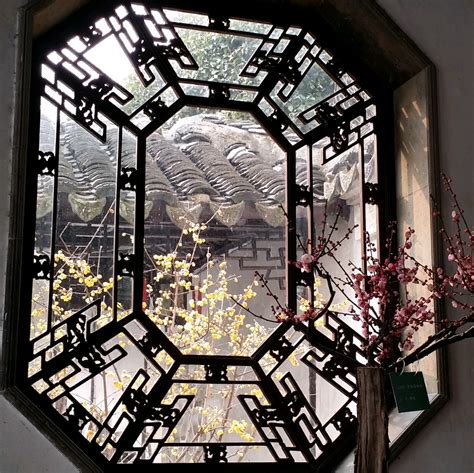 苏州拙政园的花窗 - 堆糖，美图壁纸兴趣社区