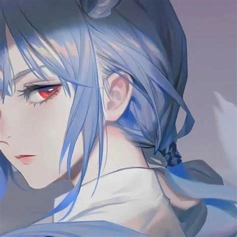 蓝色动漫头像非主流