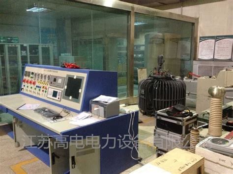 青海海东供电公司：GDBZ-III变压器综合测试系统机台调试现场 - 江苏高电电力设备有限公司