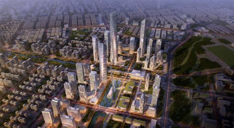 西安高新区西太路核心区和未来科技城特色小镇概念规划