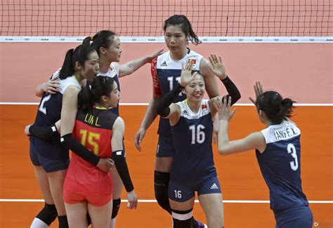 中国女排3-1复仇荷兰 时隔12年后再进奥运决赛[高清]-新闻中心-南海网