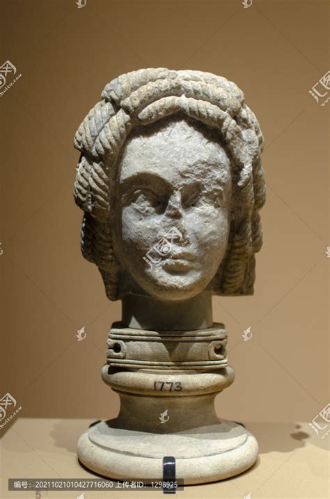 古罗马女子头像,文物考古,文化艺术,摄影素材,汇图网www.huitu.com