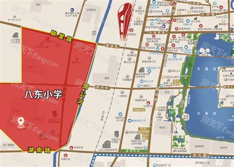 定了！2022年聊城东昌府区中小学划片范围公布（附划片地图）_房产资讯_房天下