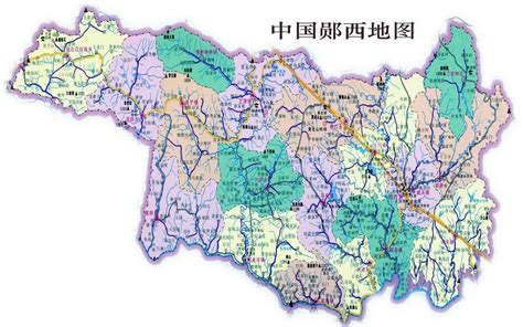 郧西县行政区划图 - 中国旅游资讯网365135.COM