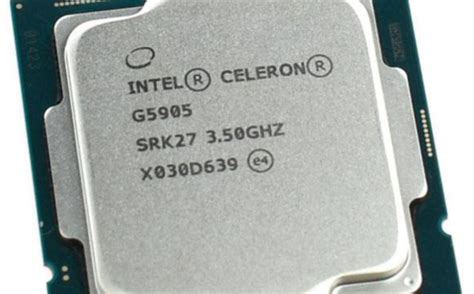 g5905相当于什么级别CPU,赛扬g5905相当于i5几代 - 品尚生活网