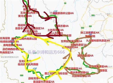 新疆独库公路 北疆喀纳斯大环线8日旅游攻略路线图（原创）