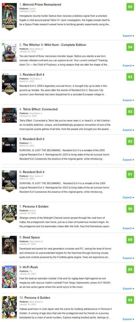 Switch|M站主机独占游戏评分排行 《塞尔达传说：荒野之息》YYDS Xbox|游戏|作品|荒野|塞尔达传说