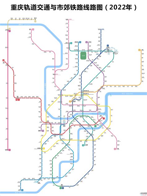 重庆轻轨路线图图片