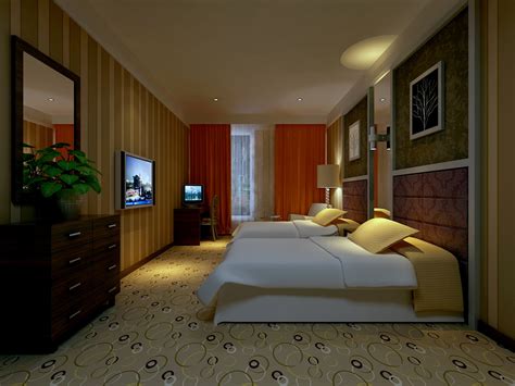 经济型酒店客房装修图片 – 设计本装修效果图