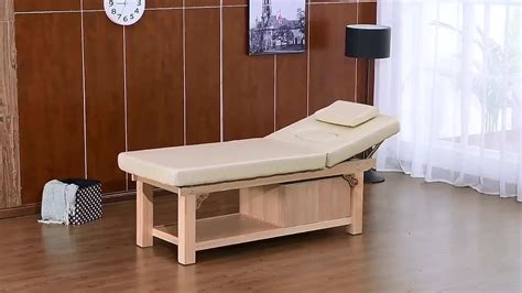 实木美容床美容院专用高档多功能美体按摩床带洞折叠推拿床理疗床-阿里巴巴