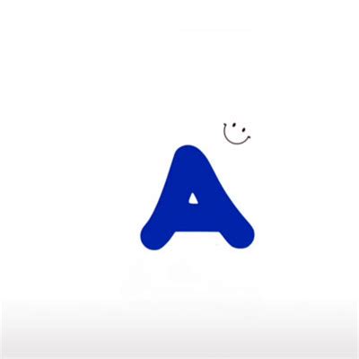 蓝色简洁的字母头像图片_文字头像_头像屋