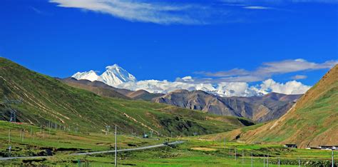 西藏自治区日喀则市江孜县,高山丘壑,自然风景,摄影,汇图网www.huitu.com