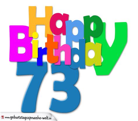 Happy 73rd Birthday GIF | Funimada.com