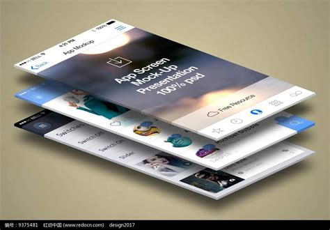 APP界面UI效果图样机模板设计图__PSD分层素材_PSD分层素材_设计图库_昵图网nipic.com
