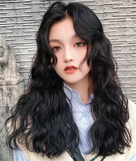 木马卷发型图片