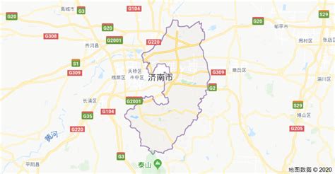 济南市地图 交通