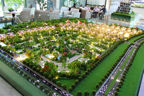 四川眉山中鸿·国际城住宅沙盘模型 - 住宅展示 - 华野