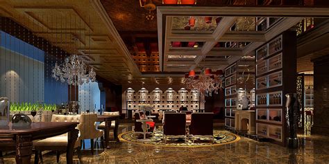 摩卡酒吧-720.0平米大户型混搭风格-谷居家居装修设计效果图