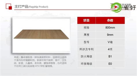 800mm - 竹木纤维集成墙板 - 山东开杰环保科技有限公司