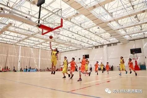 “中国体育彩票杯”2021年淄博市中小学生体育联赛篮球比赛在创濠体育运动中心激烈进行中