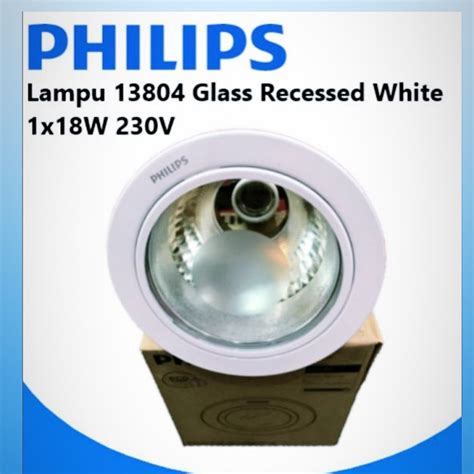 Jual Downlight 13804 WHITE Glass RECESSED 4 Inchi Putih Ada Kaca ...