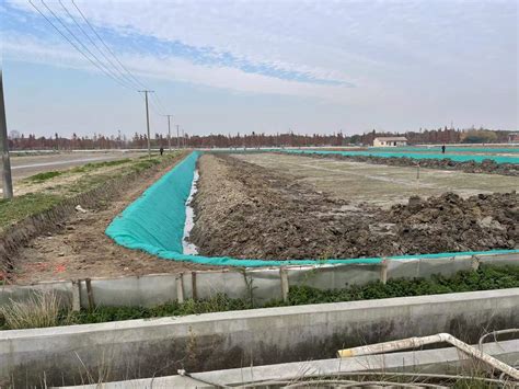 河蟹池塘护坡改造为“松江模式”绿色生产添砖加瓦