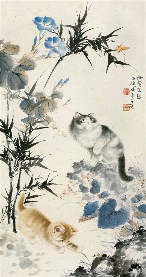 专门画猫的大画家，曹克家国画作品欣赏