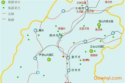 山西省标准地图(1:2000000) - 山西省地图 - 地理教师网