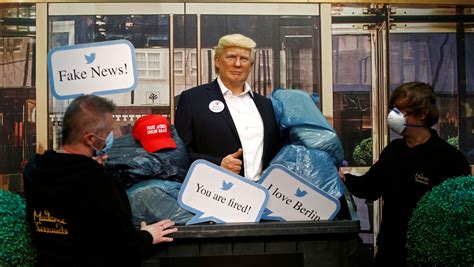杜莎夫人蜡像馆在大选前“扔掉”特朗普蜡像 - 2020年10月31日, 俄罗斯卫星通讯社