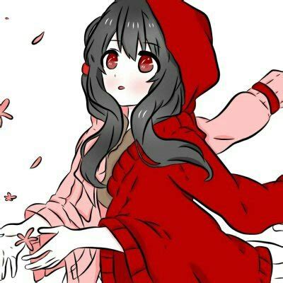 非主流头像黑红女