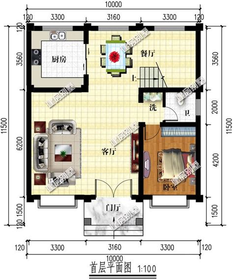 12米×10米农村自建房平面图，保证让你眼前一亮_盖房知识_图纸之家