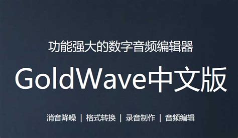 goldwave中文版下载-goldwave绿色汉化版下载[2024最新版]-pc下载网