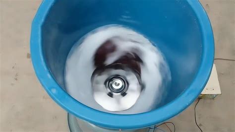 用塑料水桶自制单筒洗衣机 简单方法DIY实用小型家用洗衣机