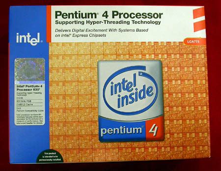 775针Pentium 4 630处理器介绍：_CPU_CPUCPU评测-中关村在线