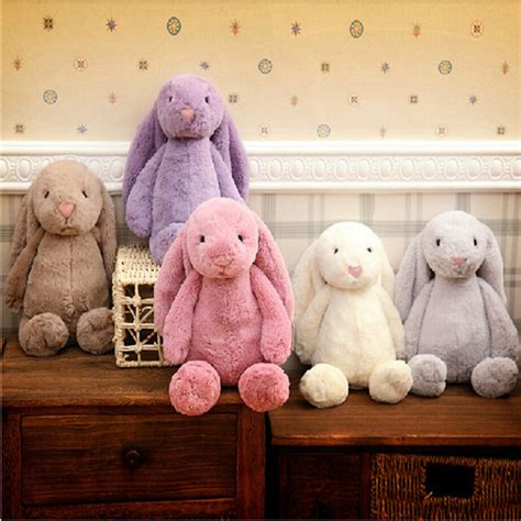 新款月耳兔毛绒玩具精致小兔子玩偶女生礼物儿童安抚娃娃抛洒公仔-阿里巴巴