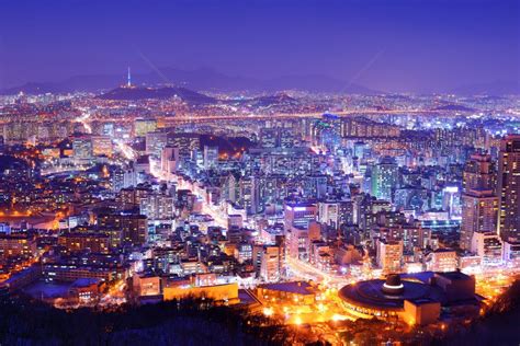光华门与首尔夜幕下的夜景|摄影|风光|花兔酱 - 原创作品 - 站酷 (ZCOOL)