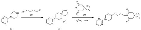 Gepirone hydrochloride, ORG-33062, MJ-13805, BMY-13805, Variza, Ariza-药物合成数据库