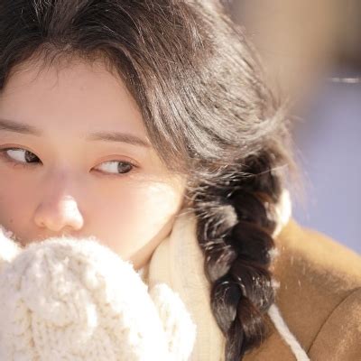 冬季头像温柔女生