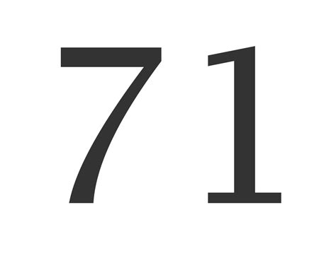 71 — семьдесят один. натуральное нечетное число. 20е простое число. в ...