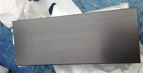 佛山304/201不锈钢氟碳漆板 烤漆高贵黑不锈钢 不锈钢烤漆板