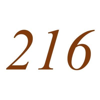 216 — двести шестнадцать. натуральное четное число. регулярное число ...