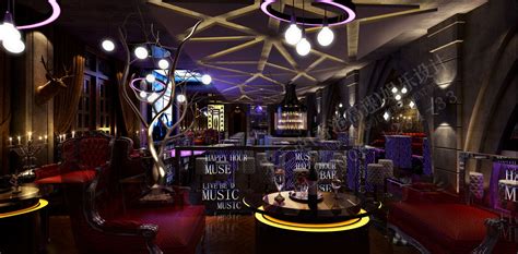 奥维斯音乐酒吧设计（的士高设计）-酒吧设计-深圳宋三英KTV设计公司